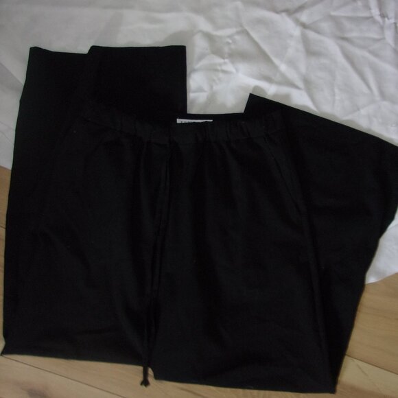 Elizabeth and James XS Wide Leg Black Women's Pants - Picture 1 of 4